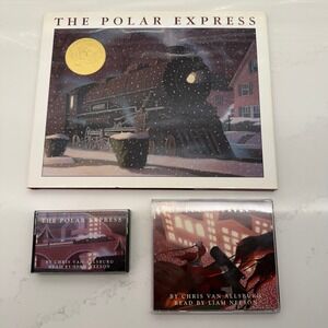 The Polar‎ Express Hardcover Book / CD and Cassette Tape by Chris Van Allsburg